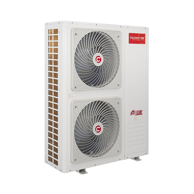Commercial CO2 heat pump installation at a hot spring resort