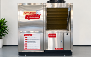 Cascade Heat Pump for Industrial Hot Water up to 120&deg;C